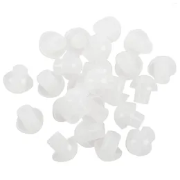 Wall Clocks 20pcs Silicone In-Ear Earbuds Mushroom Eartip Ear Bud For Radio Earpiece Headset