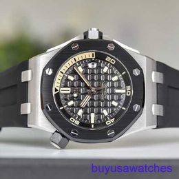 AP Sports Wrist Watch Royal Oak Offshore Series Precision Steel Rubber Belt Automatic Machinery 15720 Luxury Watch 15720CN.OO.A002CA.01