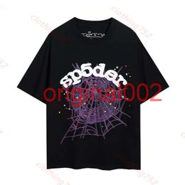 Shirt Mens Designer t 5555 Men Clothes High Quality Tee Young Thug Woman Foam Printed Pure Cotton Tshirt Qw