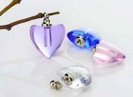 20pieces 19x19mm True Heart rice vial pendant resealable locket ash urn glass Perfume Jewelry Pendant rice art7405966