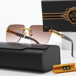 Sunglasses For Men Women DTS RAKETO LE Retro Eyewear Designers Outdoor Beach Fashion Goggles Anti-Ultraviolet Lightweight Metal Italian glasses
