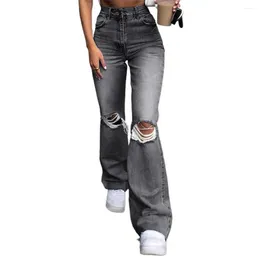 Women's Jeans Long Pants For Women Stem-pipe Fashionable Summer Bell-bottoms Elastic Denim Korean Clothes