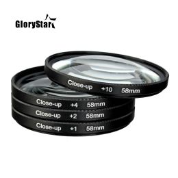 Accessories Ro Close Up Lens Philtre +1+2+4+10 Philtre Kit 46mm 49mm 52mm 55mm 58mm 62mm 67mm 72mm 77mm 82mm for Canon Nikon Sony Cameras