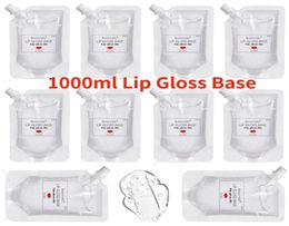 1000ml DIY Clear lipgloss base Oil NonStick Moisturising Lipstick Material Gel Lip Gloss Base Handmade Liquid Lipstick Makeup303y3363729