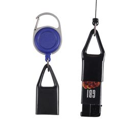 Smoking Accessories Silicone Lighter Protective Cover Holder Sleeve Clip with Retractable Keychain Regular Size Support Customization