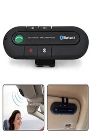 Bluetooth Connecting 41EDR Multipoint Speakerphone Hands Speaker Car Kit Sun Visor bt980 Dual Phones with MP3 Music3406809