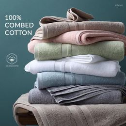 Towel Luxury El Collection Bath - Thick Combed Cotton Quick-Drying For Body Hair And Home Premium Solid Color