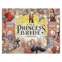 vintage Princess Bride Arthouse PosterJigsaw Puzzle Wood Adults Jigsaw Custom Customised Kids Gift 240401