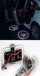 2pcslot car LED projector logo lights door Ghost shadow welcome light for Honda Accord 20032013 Accord Crosstour 201020151633463
