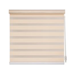 Shutters Cordless Child Safety Chainless Beige Color Manual Wand Components System Control Zebra Roller Blinds For Window