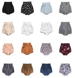 Ins 20 styles Baby Shorts Toddler PP Pants Boys Casual Triangle Pants Girls Summer Bloomers Infant Bloomer Briefs Diaper Cover Und3536557
