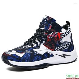 Basketball Shoes High-top Mesh Men's Cushioning Light Sneakers Men Breathable Outdoor Sports
