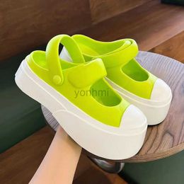 Slipper Big Children Sandals Mary Jane Shoes 2024 Girls Slipper Indoor House Sneaker EVA Platform Sandal for Girls Free Shipping 240408