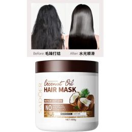 Treatments Coconut Hair Masks Nourishing Improves Dryness Smoothing Hair Moisturizing Hair Conditioner Anti Frizz Repairing Masks Hair Care