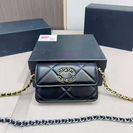 designer luxury bag woc fashion women shoulder bag Handbag real leather sheepskin cross body bag gold or silver chain Slant shoulder handbags purses 5A Chanells