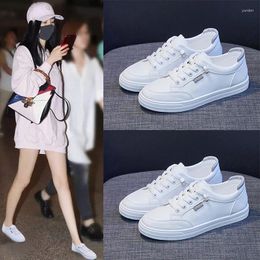 Casual Shoes Spring Breathable Students Shallow Mouth Flat Women Sneakers Korean Version White Womens