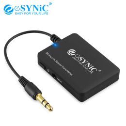 Accessories Esynic Wireless Stereo Audio Transmitter 3.5mm Jack Audio Converter V2.1+edr Bluetoothcompatible Adapter for Tv Pc Dvd