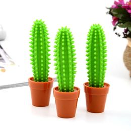 Piece Cactus Potted Plants Ballpoint Pen School Office Supply Creative Stationery Freebie Funny Novel Gift