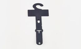 Retail Supplies Display Hanging Clip Buckle Plastic Package Garments Accessories Clasps PP Leather Belt Products On Pegs Hooks HK17896075