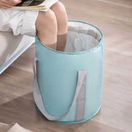 Bathtubs Foldable Basin Travel Camping Washbasin Bucket Fishing Folding Basin Foot Bath Sink Foot Soak Bag Multifunctional Bucket