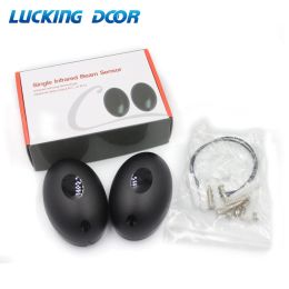 Accessories 1 pair Single Beam Alarm Photoelectric Infrared Detector Home Door Security System for Gate Door Window Burglar Alarm System