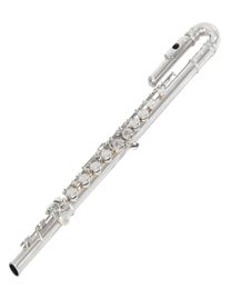 Selling Pearl Alto Flute PFA201ESU Curved Headjoints Split 16 keys Closed Hole C Tune Nickel Silver with case8726945