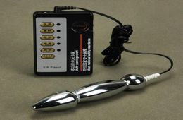 Pulse Stimulate Electro Bult Plug Electric Sex For Men Estim Anal Plug Electric Shock Stimulation Toys4598180