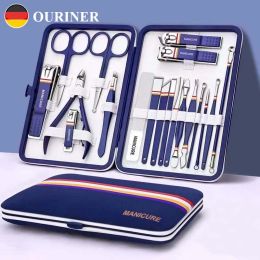 Kits Nail Clippers Set With Folding Bag Manicure Kits Scissors Makeup Beauty Tool 919pcs/set Nail Cutter Set Stainless Steel