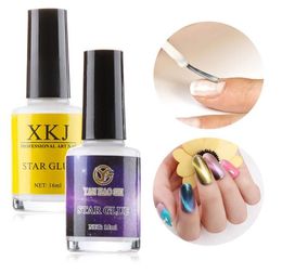 15ml DIY Galaxy Star Adhesive Nail Art Glue Gel Transfer Decal Accessories Manicure Tools for Foil Sticker Transfer Tips5390339