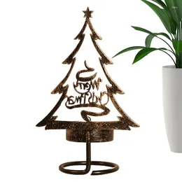 Candle Holders Metal Christmas Tree Holder Centerpiece Stand With Tea Light Romantic Tealight Stands For Wedding