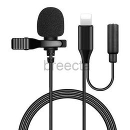 Microphones Lavalier Live Mini Microphone Recording Device Little Bee for iPhone iPad Android Smartphone DSLR Camera PC Notebook 240408