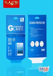 100pcs Whole Universal High Quality Retail 9H Tempered Glass Protector Packaging Box For iPad miniiPad 2 3 4 8 inches10 inch7623600