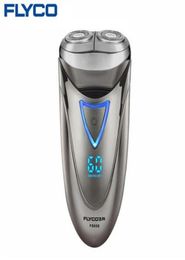 FLYCO professional Electric Shavers for Men Waterproof Rechargeable Shaver Razor LED Power Display 1 Hour Fast Charge 220V FS8589827137