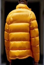 Men039s Down Parkas Winter yellow down jacket men039s Nocta designer coat back big thickened bread Jacket men and women fash1069925