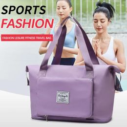 Storage Bags Travel Bag 2024 High Capacity Dry Wet Separation Fitness Swimming Handbag One Shoulder Diagonal Straddle