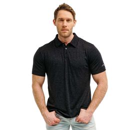 Polo Shirt for Men - Odor Proof 100% Merino Wool Men's Short and Long Sleeves Breathable