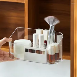 Storage Boxes Simple Transparent Finishing Box And Visible Makeup Cosmetic Display Stand Kit Household