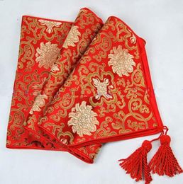 Lengthen 120 inch High End Luxury Decoration Table Runners For Wedding Damask Printed End Table cloth Multicolor option4592159