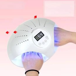 Guns Phototherapy Nail Enhancement Lamp, Fast Drying Led Infrared Induction Flashlight, 48w, Nail Enhancement Equipment