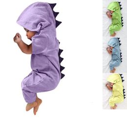 Baby Boys Girls Blanket Sleepers born Babies Sleepwear Infant short Sleeve 018 Months Pyjamas dinosaur Pyjamas sleepwear 240325