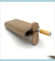 Other Accessories Household Sundries Home Garden Kit Handmade Wood With Digger Wooden Dugout Aluminium One Hitter Bat Cigarette Fi4212810