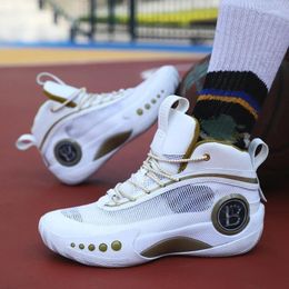 Basketball Shoes Professional Male Sneakers Big Size 46 Outdoor Sport Men High Top Basket Mens Brand Boots Boys