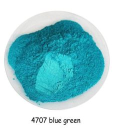 500gram blue green Color Cosmetic pearl Mica Pearl Pigment Dust Powder for DIY Nail Art Polish and Makeup Eye Shadowlipstick1882371