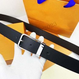 Luxury belts fashion mens belt for woman designer belt man Genuine Leather belt Cowskin black belt Letters ceinture luxe designer woman belt gold buckle belt with box