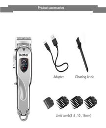 2020 New Kemei KM2010 Electric professional barber clippers Local Gold Crossborder Pro Hair Shaver Trimmers newcli7822307