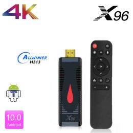 Box Smart Tv Box X96 S400 Mini Pc Tv Stick Android 10 Tv Box 2.4G Wifi 2G16G Allwinner H313 Smart tv Box 4K Hd Media Player Set Top