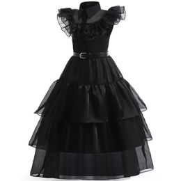 Kinderkleid Temperament schwarzes Kleid