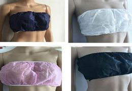 Disposable Spa Bra Wrap Beauty Salon Non Woven Paper Strapless Bra For Spa Treatments Spa Underwear Maternity Intimates KKA79564384402