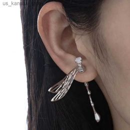 Charm New 3D Dragonfly Butterfly Insect Stud Earrings for Women Vintage Creative Unique Aesthetic Charm Earrings 2022 Trend Jewelry2404080GU5