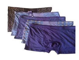 5Packlots big and tall extra Men Plus Size Underwear Boxer Underpants Trunks Shorts Stretch Breatheble Underpants 5XL 6XL 7XL3224906